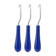 thumbnail image 2 of tredstone 1/2/3/5 Colorful 3Pcs Crochet Hook Plastic Handles Knitting Yarn Sewing Needlecraft Set Style A 1 Pc, 2 of 6