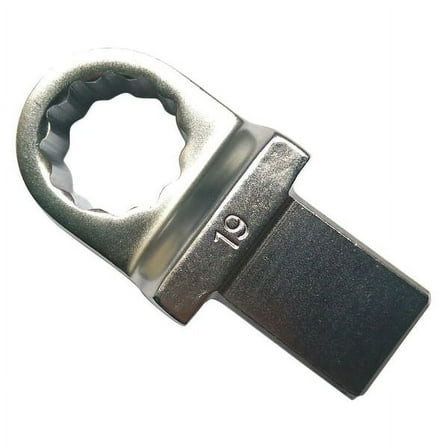 Westward Torque Wrench Head,Box End,19mm 19ZC87