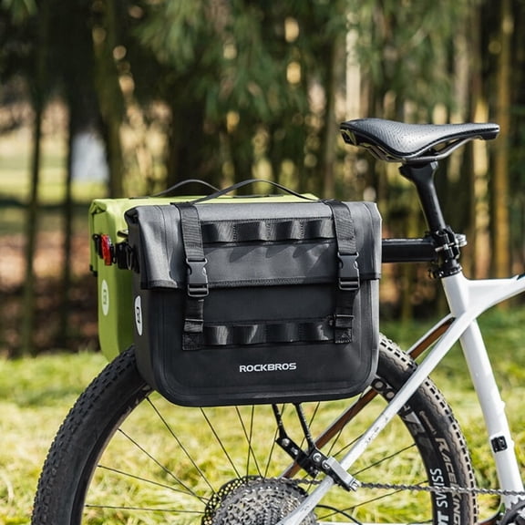 ROCKBROS Cycling Rear Rack Seat Trunk Saddle Bicycle Tail Storage Pouch Bike Bag