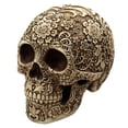 thumbnail image 1 of Estatuilla De Cráneo De Resina Zulema Adorno De Halloween Ornamento Retro, 1 of 8