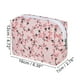 thumbnail image 2 of 1 Pc Bolsa Cosmética Portátil de Flores para Vacaciones y Viajes de Negocios Rosa de Poliéster, 2 of 3