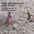 thumbnail image 3 of Las ALFOMBRA de baño son alfombras de baño suaves y cómodas, absorbentes, antideslizantes, gruesas y más fáciles de secar., 3 of 5