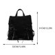 thumbnail image 2 of Bolso de hombro de lujo para mujer con cremallera de lazo bolso de mano diario bolso femenino al aire libre, 2 of 8