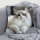 thumbnail image 5 of CaiYueKe Cats Linen Pillow Cover Decorative Cushion Case Bohemian Style Sofa Bed Throw Pillowcase Home Decor Accent Pillow Shams for Living Room Bedroom, 5 of 7