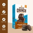 thumbnail image 5 of Catalina Crunch Chocolate Vanilla Keto Sandwich Cookies (2 Pack) 6.8oz Boxes | Keto Snacks | Low Carb, Low Sugar | Vegan Cookies, Plant Based Protein Cookies | Keto Friendly Foods, 5 of 6