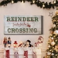 thumbnail image 6 of Reindeer Crossing Type Premium Gallery Wrapped Canvas - Ready to Hang, 6 of 9