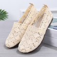 thumbnail image 5 of Fishnet Hollow -On for Women Breathable Casual Summer Footwear with Low Heel & - Outsole, 5 of 9