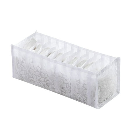

Coopserbil Underwear Storage Box With Compartments Socks Bra Underpants Organizer Drawers Containers for Organizing Closet Bottom of Closet Organizer