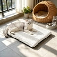 thumbnail image 5 of Summer Pet Mat 50x40x3cm Thickened Washable Cover Grip Base, Cool Touch Beaded Fabric Soft Padding Non Slip, Removable Cover Rest Mat for Cats Small Medium Dogs Gift, 5 of 9