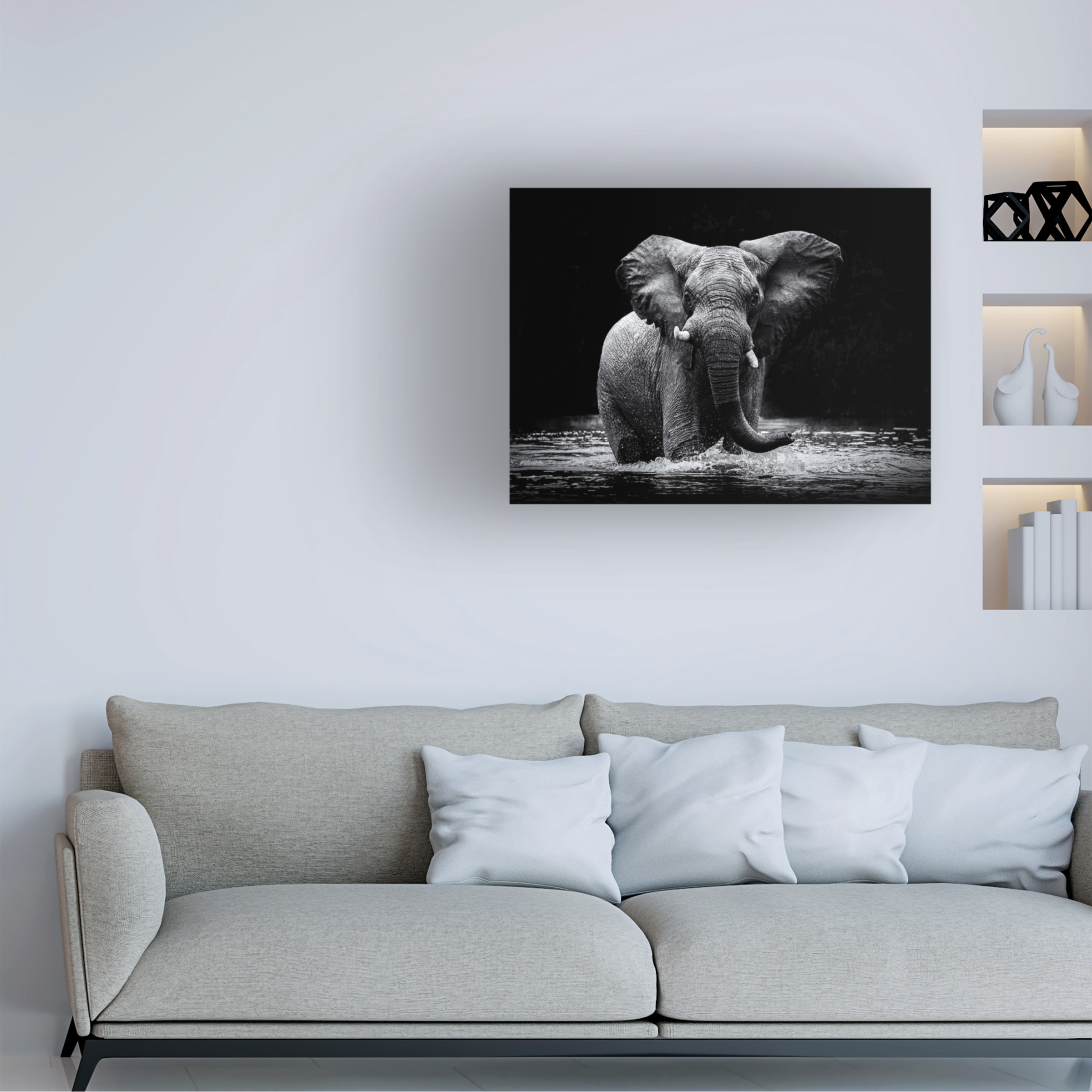Gorazd Golob 'Power 1' Canvas Art