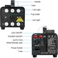 thumbnail image 3 of Fog Machine, Automatic Spray Smoke Machine with 6 LED Lights and Colorful LED Light Effect, Great for Halloween, Christmas, Wedding, Parties and DJ Performance, 3 of 8