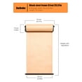 thumbnail image 6 of Wliqien 24/36/48" Wall Mounted Paper Dispenser Holder, Brown Paper Roll Holder, Heavy-Duty Paper Cutter Butcher Paper Dispenser To-Do Lists, DIY Drawing, Taking Note, Artwork, 6 of 7