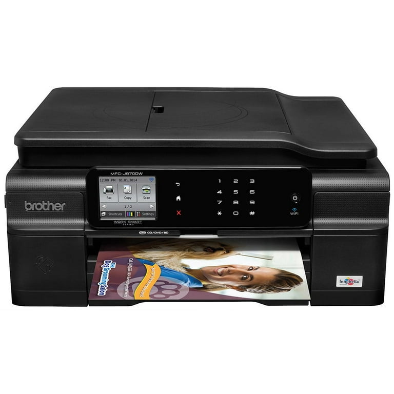 Brother MFC-J870DW All-in-One Color Inkjet Printer, Wireless