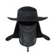 thumbnail image 1 of Sombrero de verano con protección solar, para pesca al aire libre, para hombre y mujer, impermeable, de secado rápido, con ala grande, para pescador, para montañismo, 1 of 6