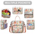 thumbnail image 2 of Pioneer Flower Floral Print Pattern Womens Lunch Box for Work,Insulated Large Lunch Bag for Tween and Teen,Loncheras Para Mujer,Leakproof Adult Lunch Bag for Work,Beach,Travel,Picnic,Camping, 2 of 7