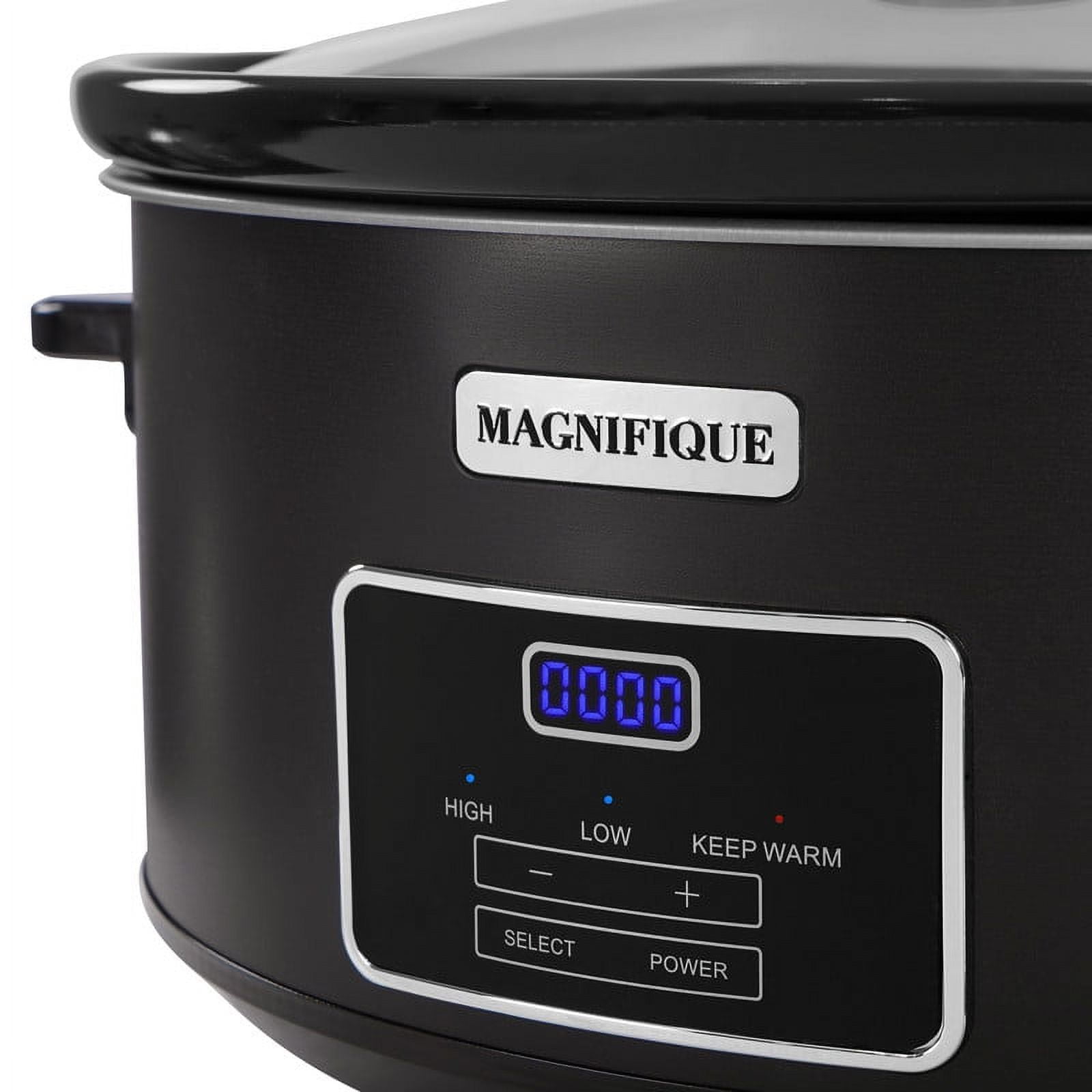Crock-Pot Cook & Carry Programmable Smart Pot Slow Cooker - Black/Silver, 6  qt - Fred Meyer