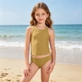 thumbnail image 4 of Kiijoy Girls 2-Piece Tankini Swimsuit UPF 50+ Bathing Suit Summer Beachwear, Sizes 4-16, 4 of 4