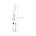 thumbnail image 2 of Raindrops Bead Holder for Phone Phone Chain Polymer Clay Multi colored 1 Set, 2 of 7