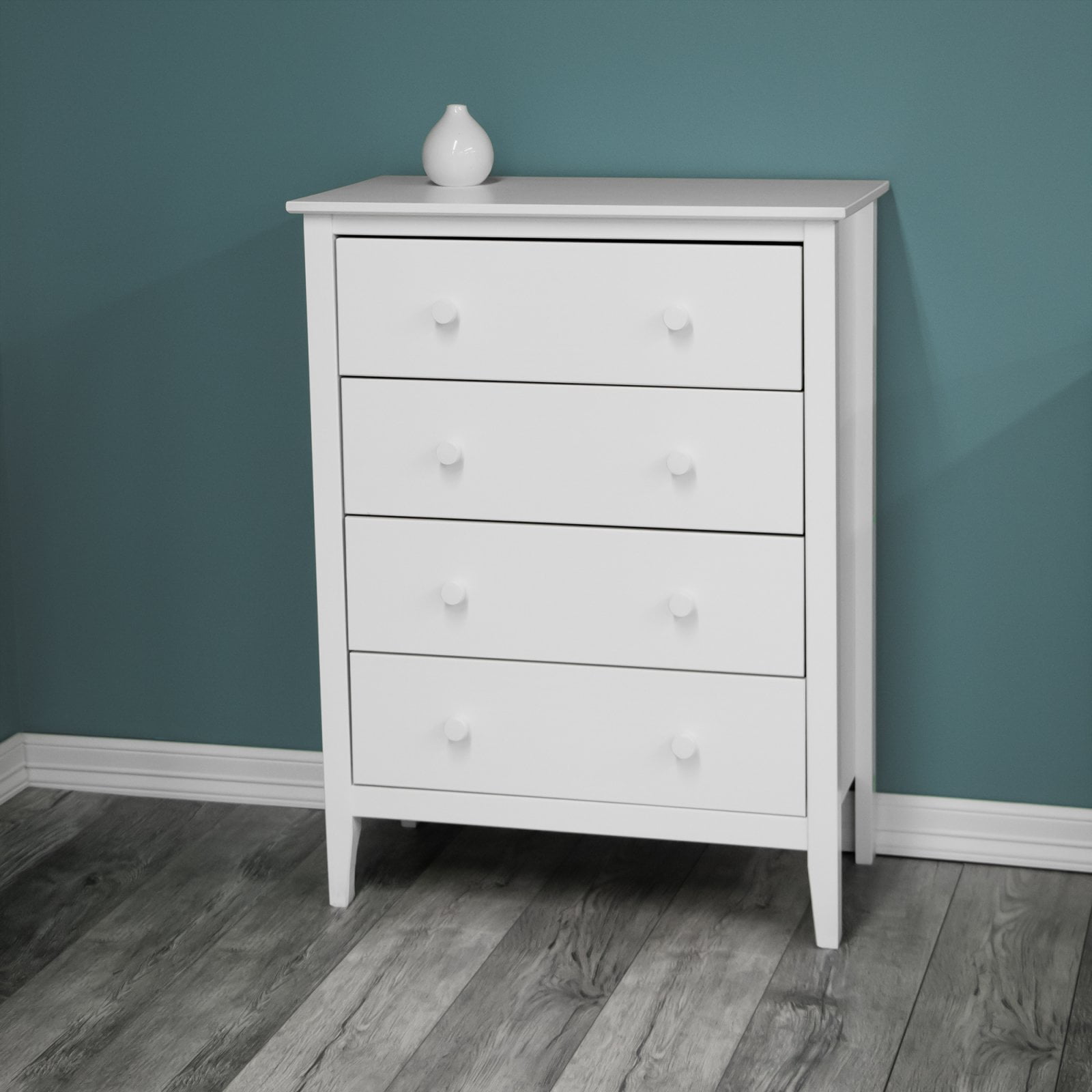 Adeptus Solid Wood Easy Pieces 4 Drawer Chest of Drawers