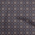 thumbnail image 1 of oneOone Viscose Chiffon Black Fabric Asian Suzani Craft Projects Decor Fabric Printed By The Yard 42 Inch Wide, 1 of 5