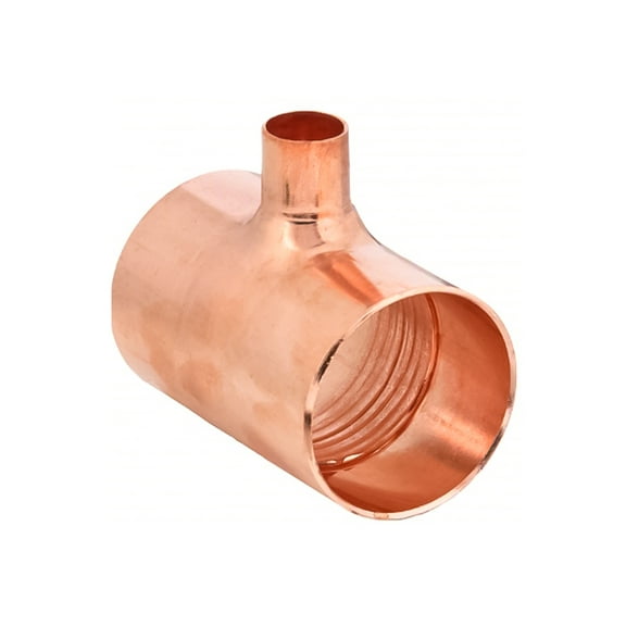 Thrifco Plumbing 5436071 1 X 1 X 3/4 Copper Reduc. Tee