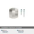 thumbnail image 5 of Amerock Bellamy 1-1/2 inch (38mm) Length Satin Nickel Cabinet Knob, 5 of 7