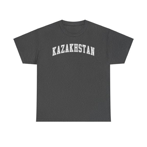 Kazakhstan Shirt Gifts Tshirt Crew Neck Short Sleeve