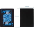 thumbnail image 4 of Geer Enterprise Premium Plastic Pvc Playing Cards Black Color For Adults - Highly Flexible, Durable Playing Cards With Great Slip & Design | Waterproof Playing Cards, 52+2 Cards, 4 of 5