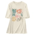 thumbnail image 4 of BOOMNY Women's T-Shirts Short Sleeve Tshirts for Women Crew Neck Floral Graphic Breathable Summer Tee Shirt, 4 of 4