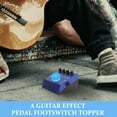 thumbnail image 3 of OULII 10Pcs Plastic Guitar Effect Pedal Footswitch Toppers for Electric Guitar Use Blue, 3 of 8