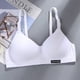 thumbnail image 1 of Ropa interior cómoda sin costuras de algodón puro para niñas, período de desarrollo, estudiante de secundaria, pecho pequeño, sujetador push up inalámbrico, fino, 1 of 6