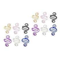 WORGEOUS 12 pcs Crochet Finger Ring Snake Finger Ring Handmade Crochet Tension Ring Yarn Knitting Tension Ring For Crochet And Knitting Lovers