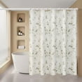 thumbnail image 4 of Antqov Plastic Shower Curtain Liner, Waterproof Printed Shower Curtain 71x32" Thicker Shower Bathtub Curtains for Bathroom Home, 4 of 6