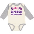 thumbnail image 3 of Inktastic Future Speech Pathologist Boys or Girls Long Sleeve Baby Bodysuit, 3 of 5