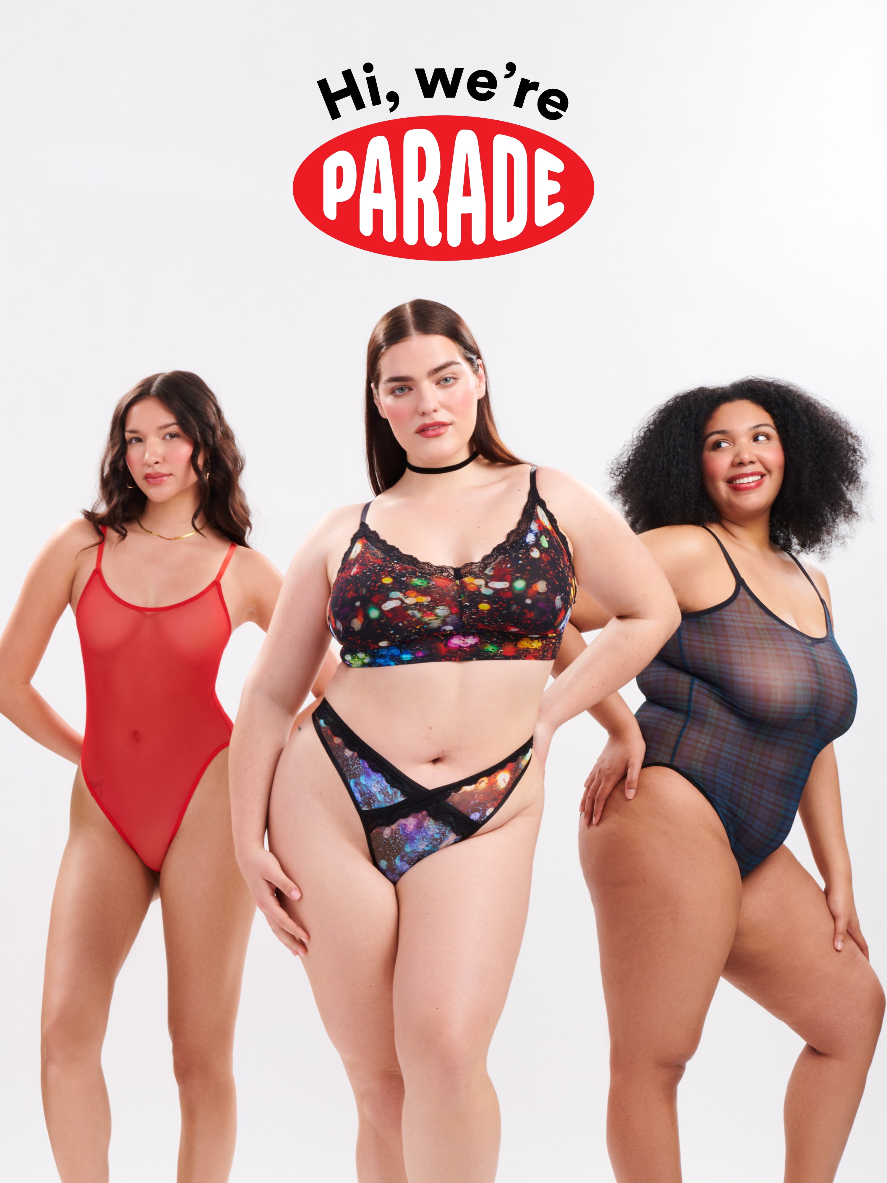Parade Silky Mesh Cheeky, 2-Pack, Sizes XS to 3XL