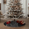 thumbnail image 4 of Lukts Geometric Lines Dog Art Print Color Life Christmas Tree Skirt, Winter Holiday Tree Mat Decoration ,Can be Used as A Shawl-36", 4 of 6