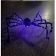thumbnail image 5 of 125 cm Halloween LED araña peluda iluminar araña gigante juguete de peluche accesorios de casa encantada Halloween interior exterior patio jardín decoración del hogar suministros de fiesta, 5 of 5