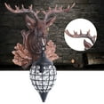thumbnail image 4 of Deer Horn Sconce Crystal Pendant Lamp Resin Antler Wall Light Wall Fixtures, 4 of 11