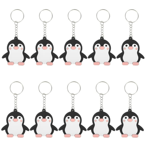 TAILTOSS 24pcs Penguin Keyring Cute Animal Pendant For Backpacks Purses Keys Party Favors Fun Decor For Animal Lovers