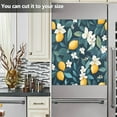 thumbnail image 3 of Yayeee Magnetic Dishwasher Cover for The Front Decoration Home Kitchen Machine Sticker Protector, Floral Lemon, 3 of 6