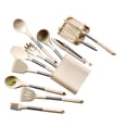 thumbnail image 4 of Juego de 13 piezas de utensilios de cocina, cuchara de silicona de acero inoxidable, espátula, cucharón, juego de utensilios de cocina, 4 of 5