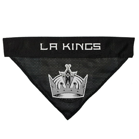 Pets First NHL Los Angeles Kings Bandana! NEW Reversible Pet Bandana - 2 sided Premium Bandanna