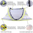 thumbnail image 3 of 1 pieza portátil plegable playa mosquitera para tienda protección UV cuna de viaje protector solar al aire libre UV50 + tienda de campaña, para bebé de 0 a 2 años ER, 3 of 5
