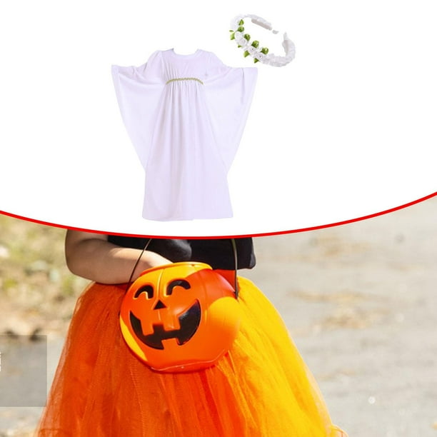 Disfraz de ángel para niña perfecl vestido de princesa M