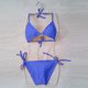thumbnail image 4 of Conjunto de Bikini Acolchado sin Mangas, Traje de Baño de Corte Alto para la Playa Y la Piscina, 4 of 6