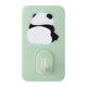 thumbnail image 1 of Lindo llavero de dibujos animados para colgar en la pared, para el baño, para el hogar, con forma de toalla, panda verde, 1 of 5