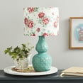 thumbnail image 4 of The Pioneer Woman Vintage Floral Table Lamp, Green Finish, 4 of 6