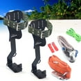 thumbnail image 4 of Tree Climbing Spikes Set 2 Gears with Adjustable Safety Harness Belt Straps, Tree Pole Climbing Shoes Tool for Picking Fruit, Hunting Observation, Indoor Climbing and Sports, 4 of 16