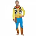 thumbnail image 1 of Toy Story's Woody Hooded Costume Micro Fleece Union Suit-Medium, 1 of 1