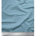 thumbnail image 1 of Soimoi Brown Rayon Fabric Alphabet V Text Decor Fabric Printed Yard 56 Inch Wide, 1 of 3